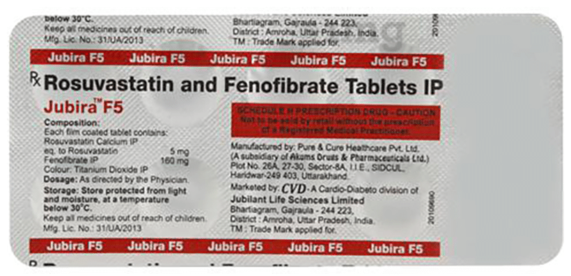 Jubira F 5 Tablet
