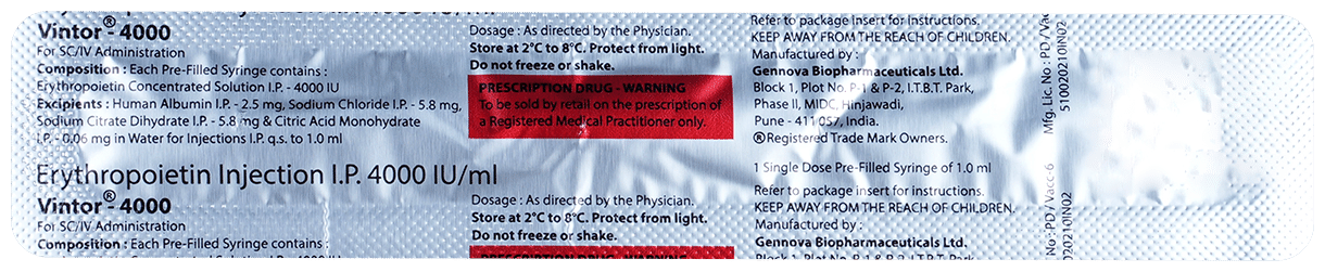 Vintor 4000 Injection