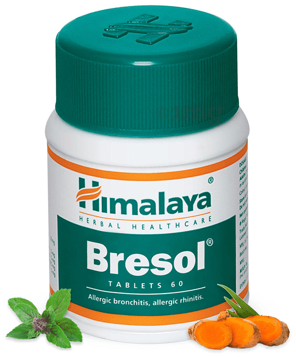 Himalaya Bresol Tablet for Respiratory Health | Manages Allergic Rhinitis &amp; Bronchitis
