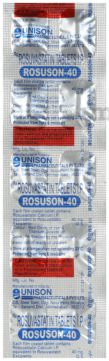 Rosuson 40 Tablet