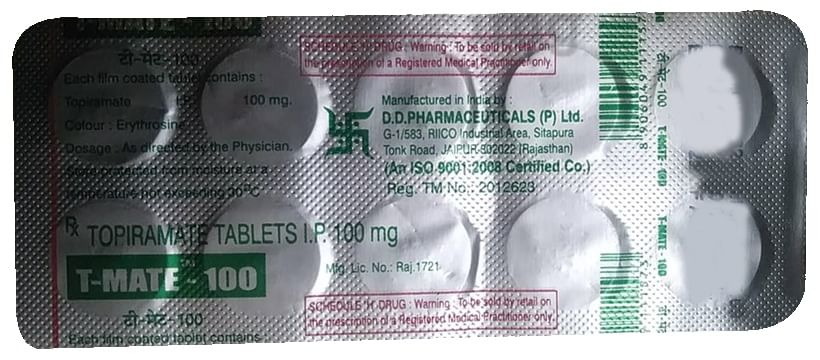 T Mate 100mg Tablet