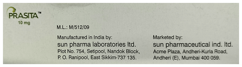 Prasita 10mg Tablet