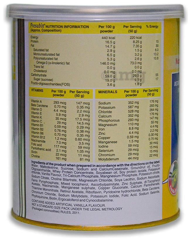 Fresubin Instant Food Mix Powder Vanilla