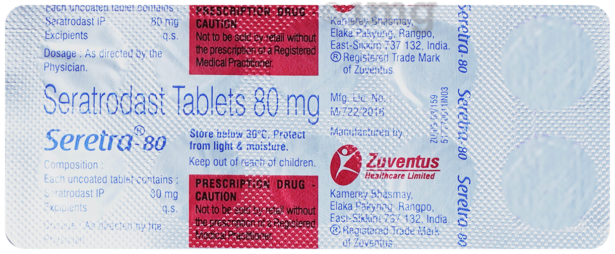 Seretra 80 Tablet