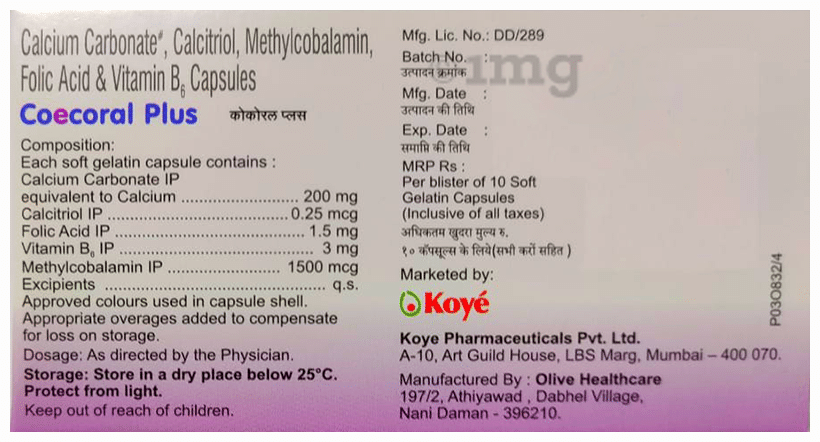 Coecoral Plus Capsule