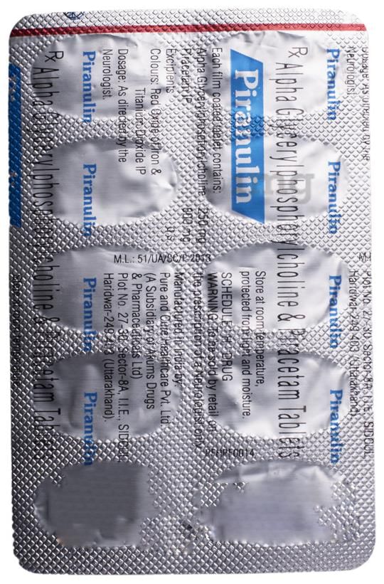 Piranulin Tablet