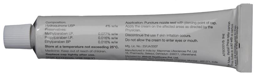 Melalite Forte Cream