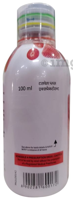 Tuspel Plus Expectorant Strawberry