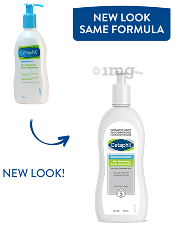 Cetaphil Restoraderm Skin Restoring Body Moisturizer | For Very Dry, Sensitive Skin