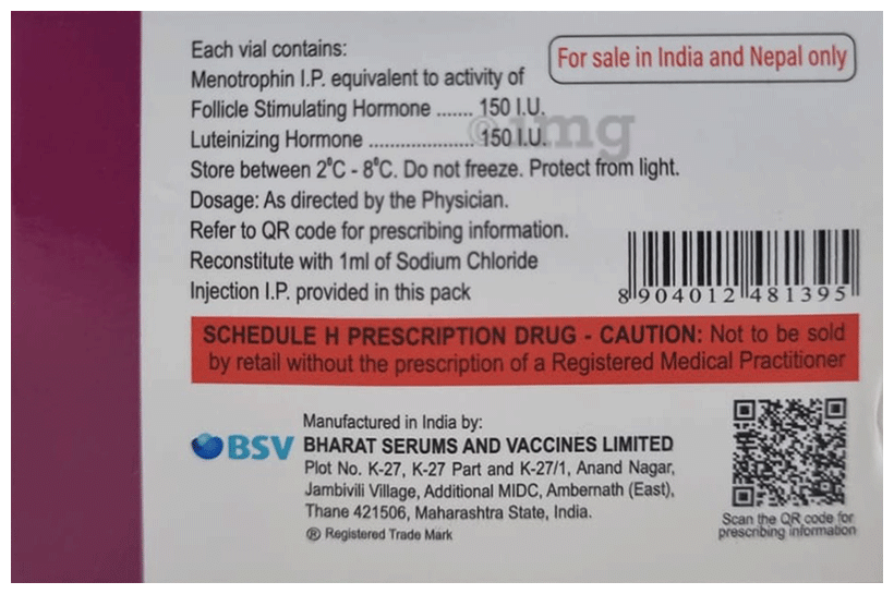 Humog 150 HP Injection