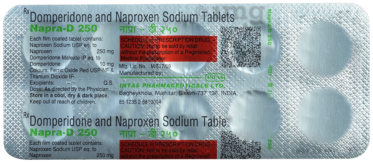 Napra D 250 Tablet