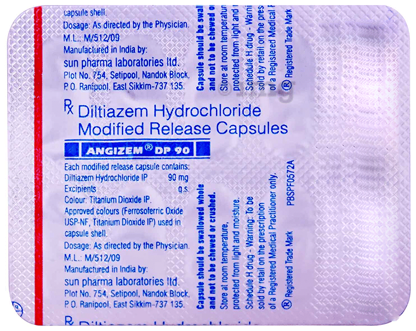 Angizem DP 90 Capsule MR