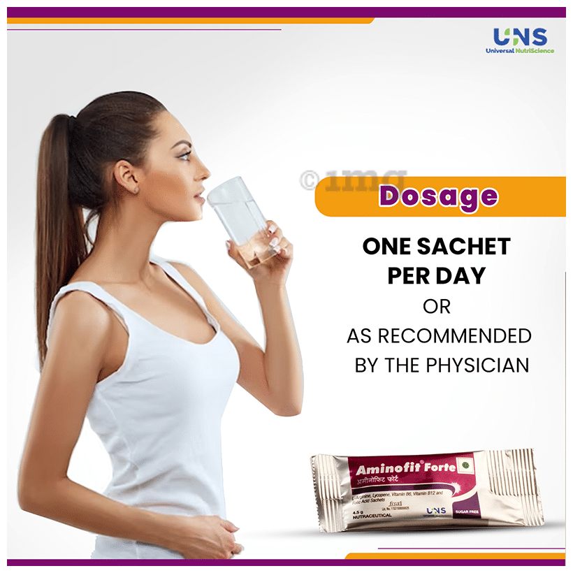 Aminofit Forte Sachet Sugar Free