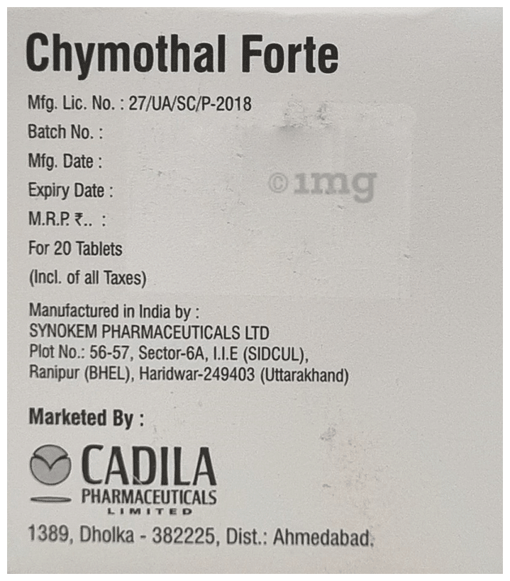 Chymothal Forte Tablet