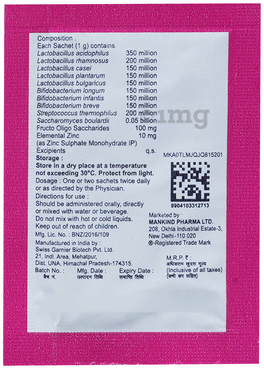 Flora -ZN Orange Sachet