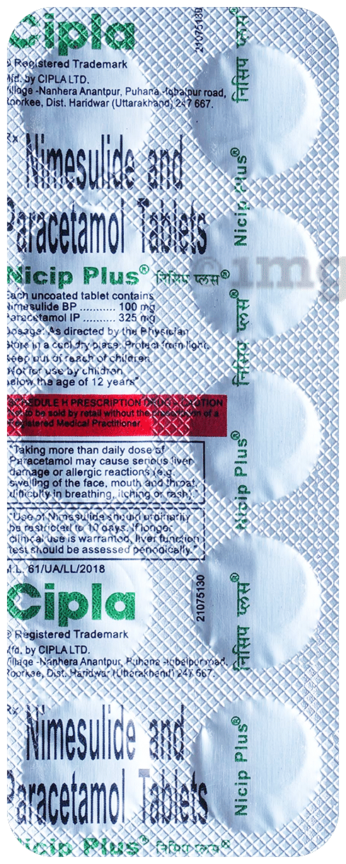 Nicip Plus Tablet