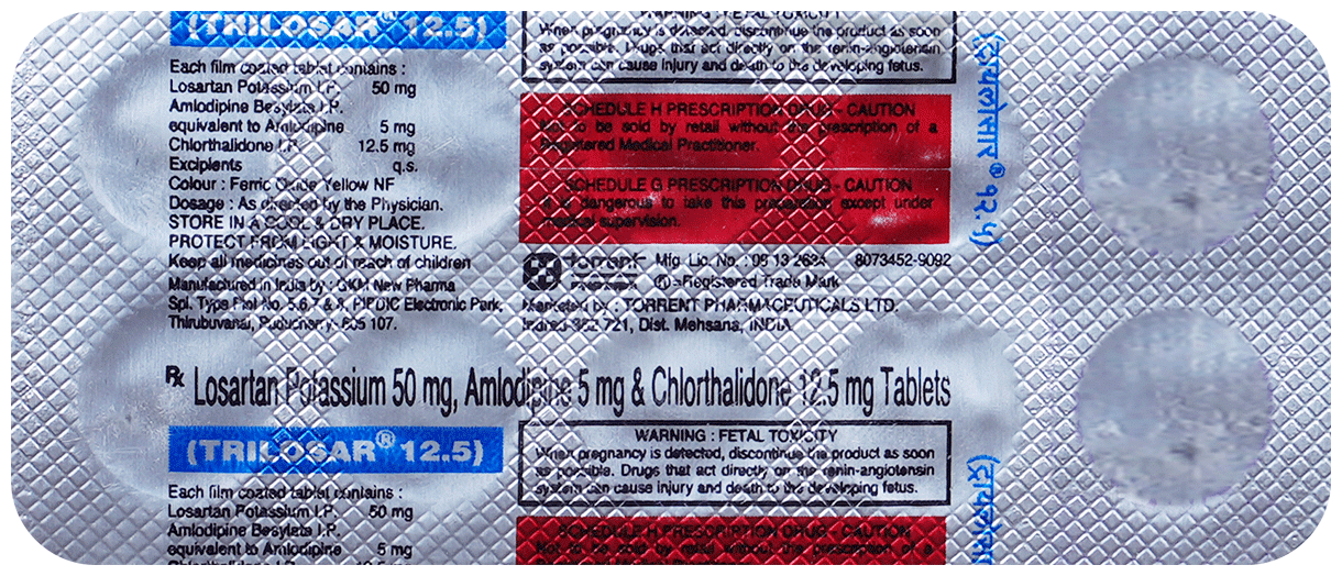 Trilosar 12.5 Tablet