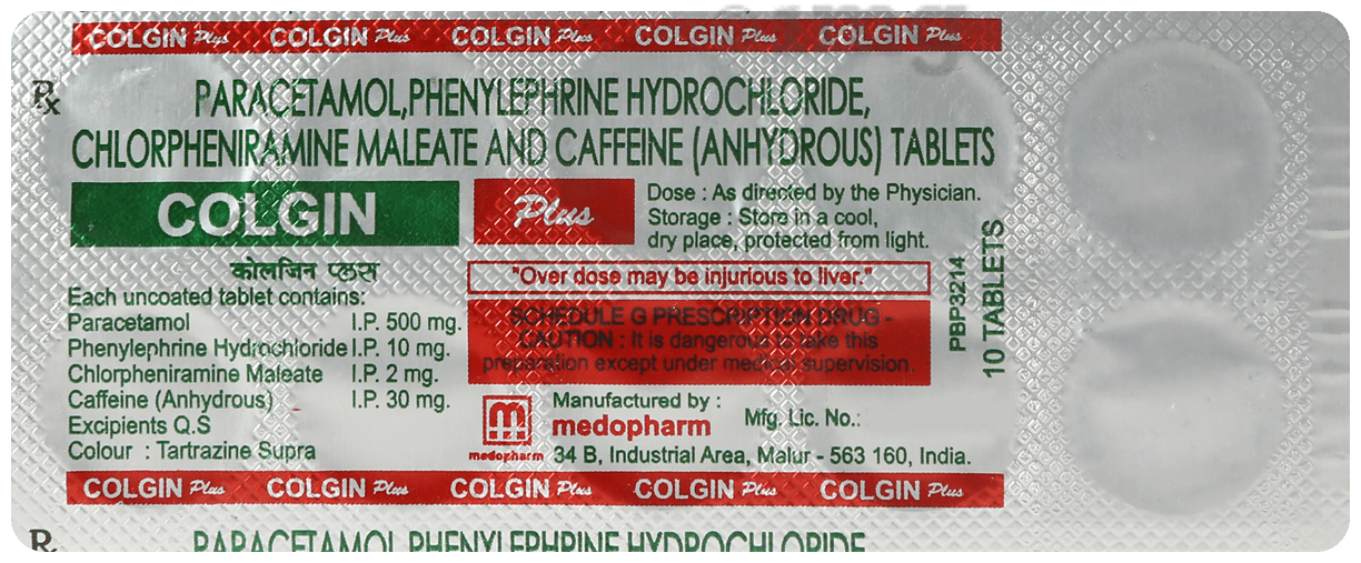 Colgin Plus Tablet