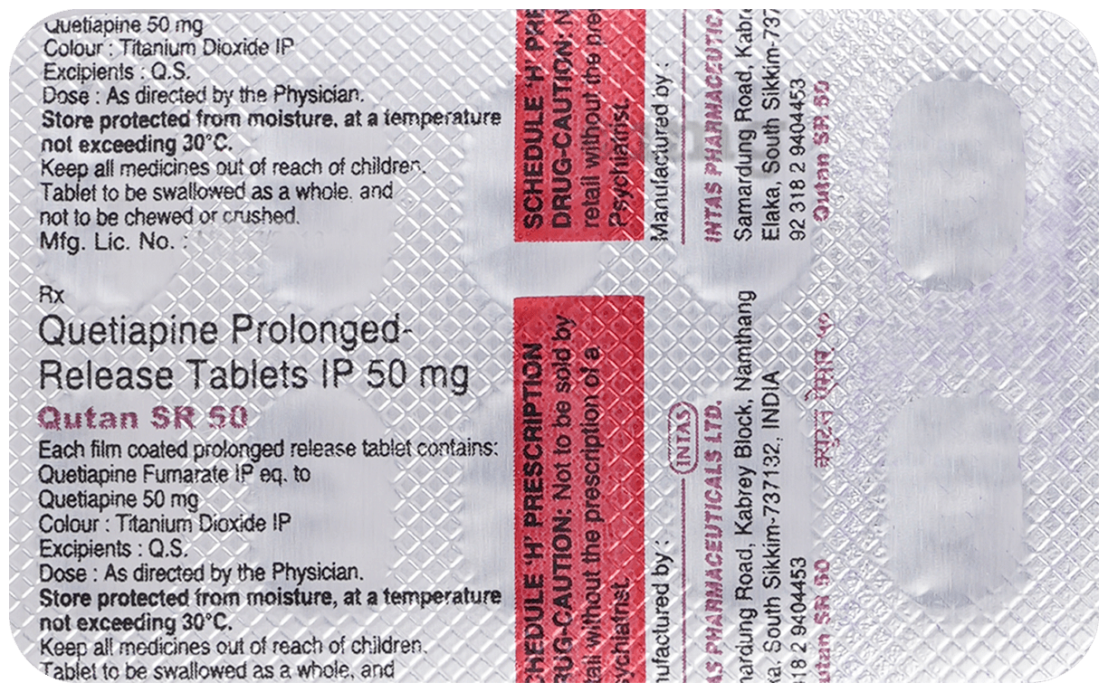 Qutan SR 50 Tablet