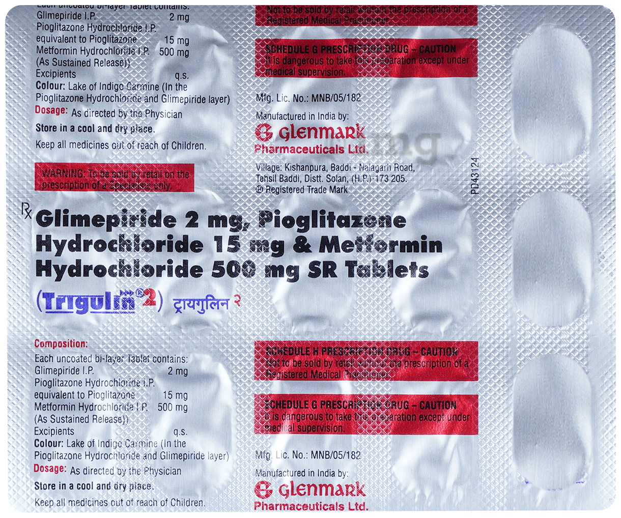 Trigulin 2 Tablet SR