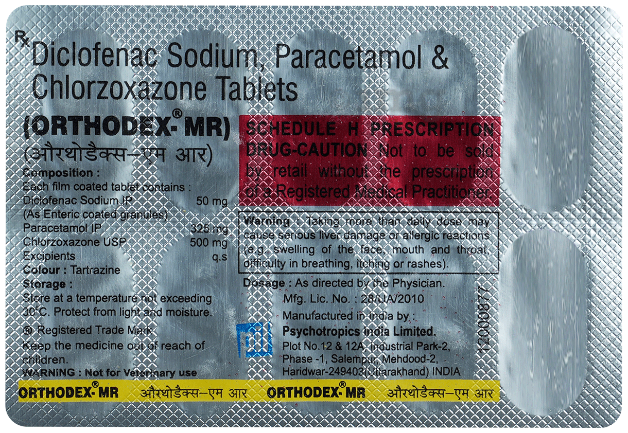 Orthodex MR Tablet