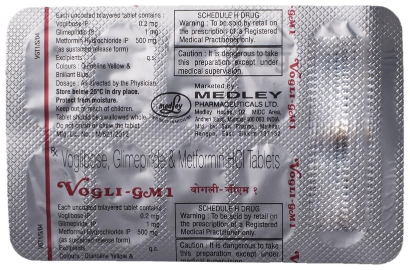 Vogli-GM 1 Tablet SR