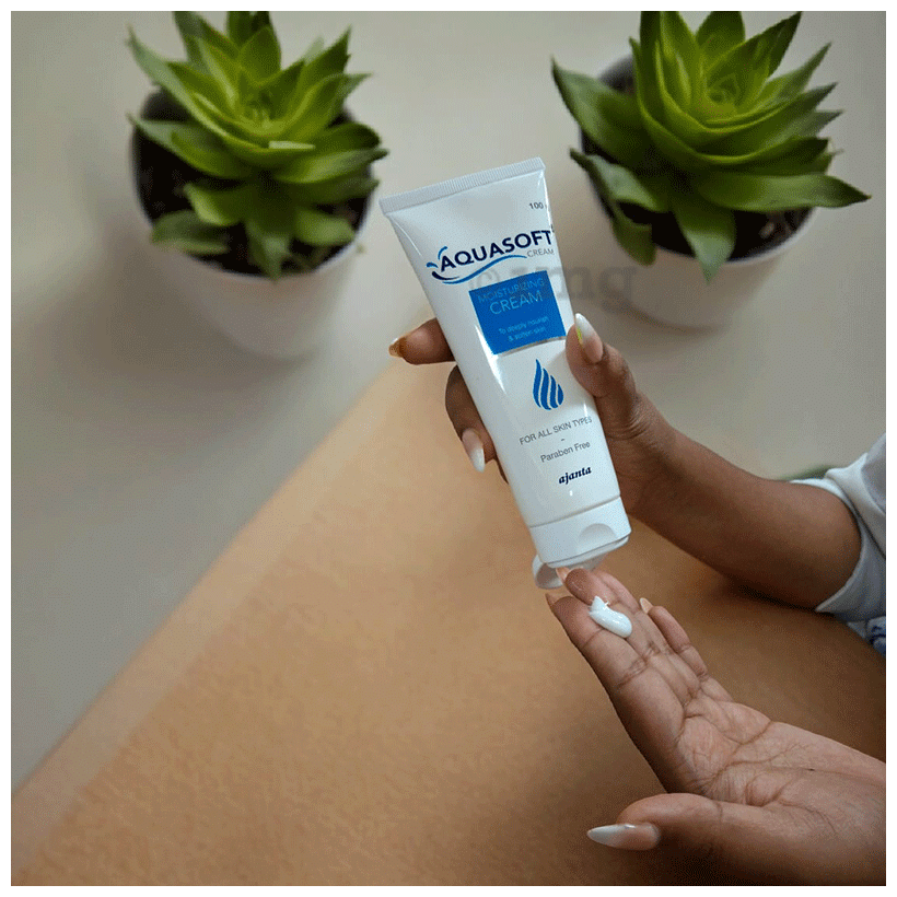 Aquasoft Moisturising Cream | Nourishes &amp; Softens the Skin | For All Skin Types | Paraben-Free