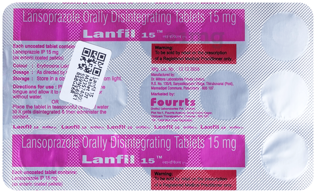 Lanfil 15 Tablet DT