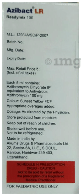 Azibact LR 100 Readymix