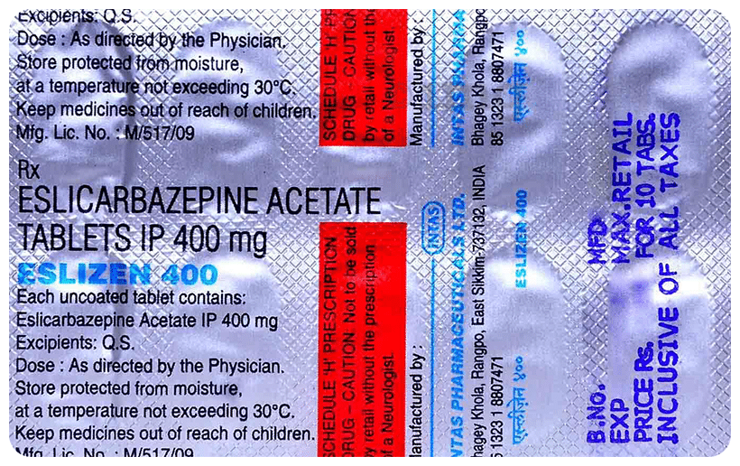 Eslizen 400mg Tablet