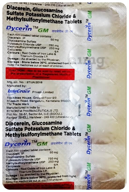 Dycerin GM Tablet