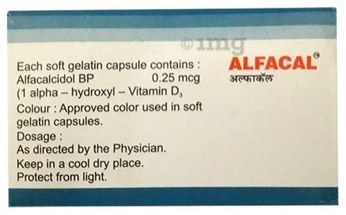 Alfacal 0.25mcg Capsule