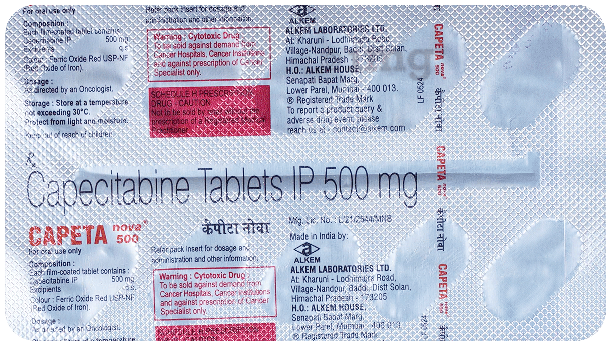 Capeta Nova 500mg Tablet