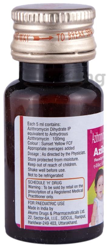 Azibact 100 Readymix Oral Suspension