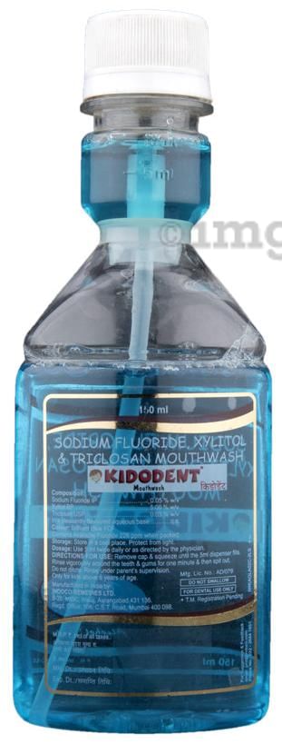 Kidodent Mouth Wash Bubble Fruit