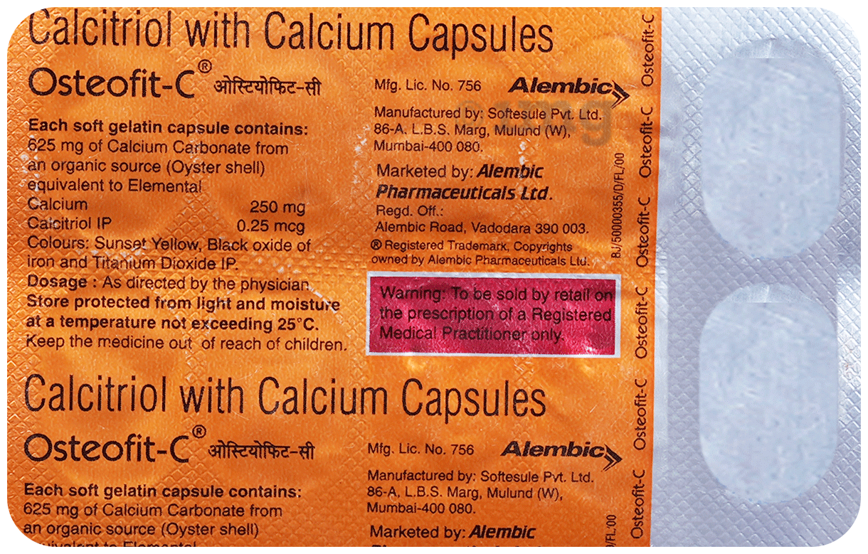 Osteofit C Soft Gelatin Capsule