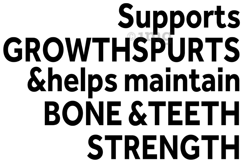 Ostocalcium B12 with Vitamin D3 | For Bones &amp; Teeth Strength | Flavour Banana Syrup | Vitamin &amp; Mineral Support Lemon Syrup