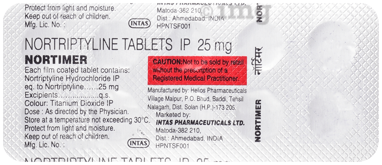 Nortimer 25mg Tablet