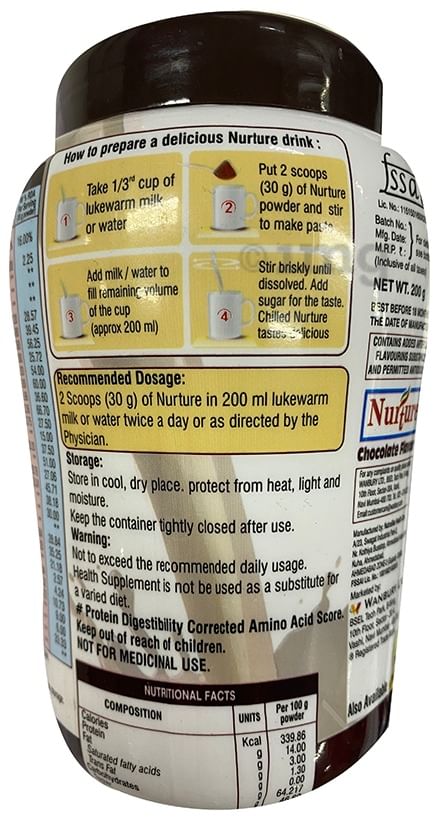 Nurture Complete Protein Supplement Chocolate