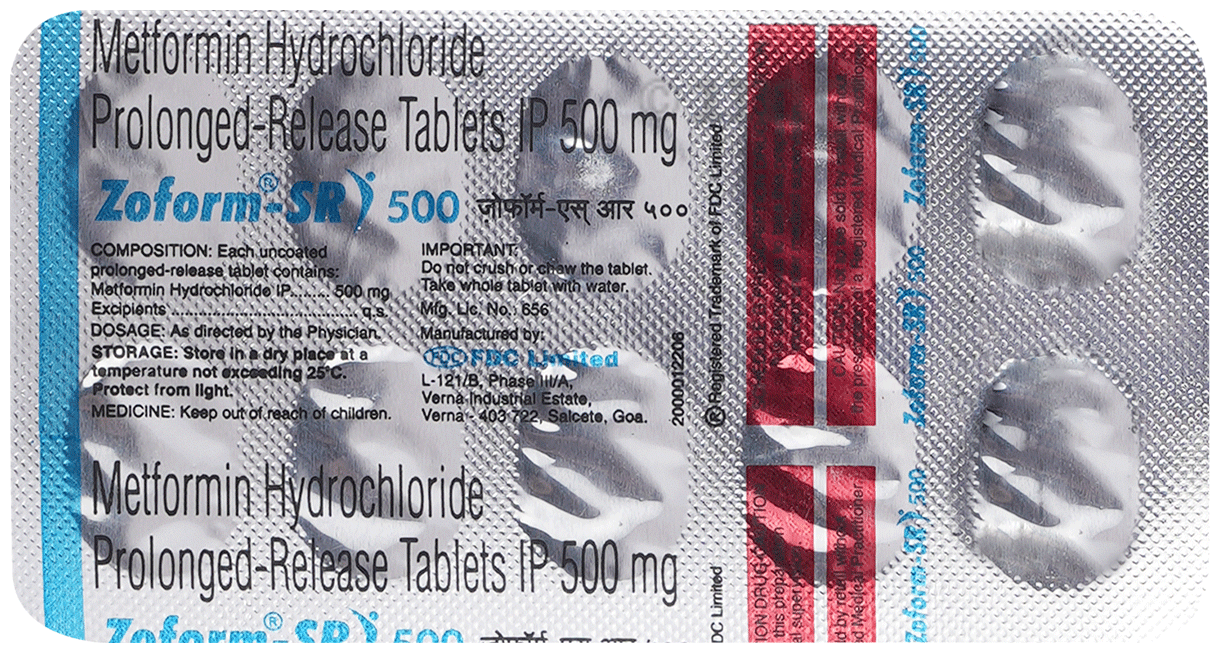 Zoform-SR 500 Tablet