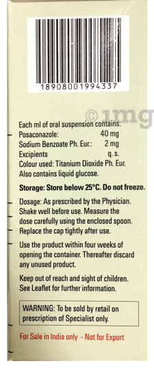 Noxafil Oral Suspension