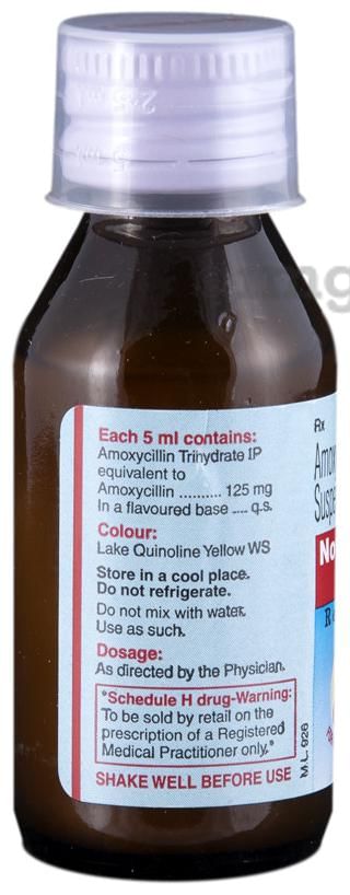 Novamox 125 Rediuse Oral Suspension