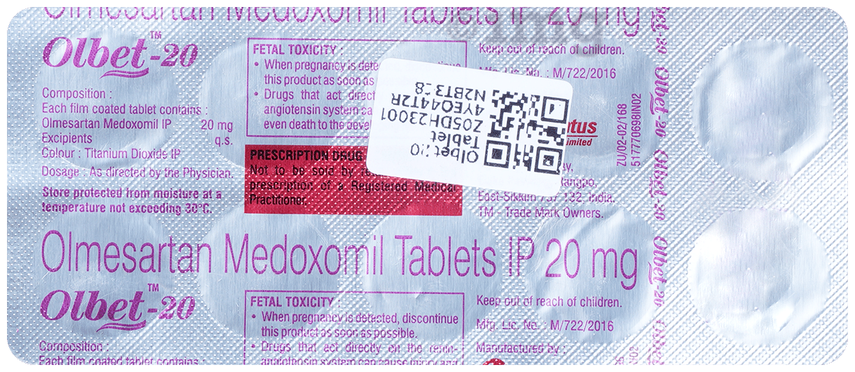 Olbet 20 Tablet