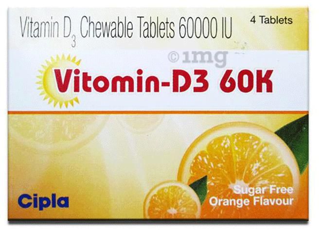 Vitomin-D3 60K Tablet