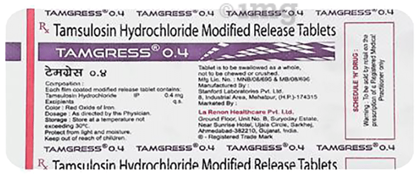 Tamgress 0.4 Tablet MR