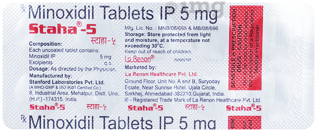 Staha 5mg Tablet