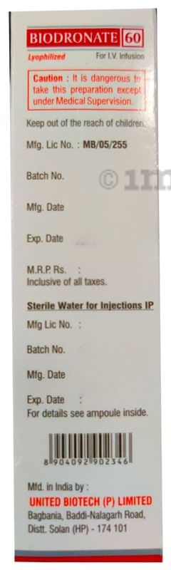 Biodronate 60 Injection