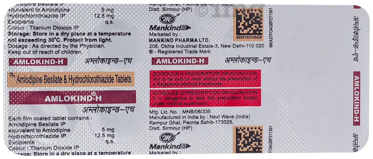 Amlokind-H Tablet