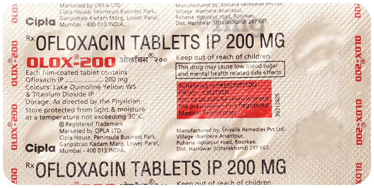 Olox 200mg Tablet