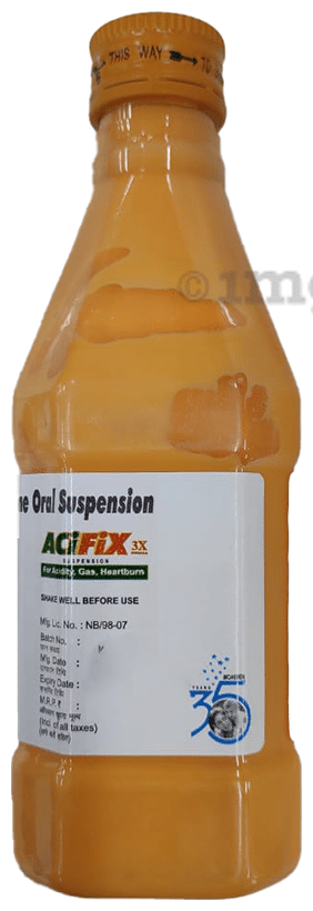 Acifix 3X Suspension Sugar Free Orange